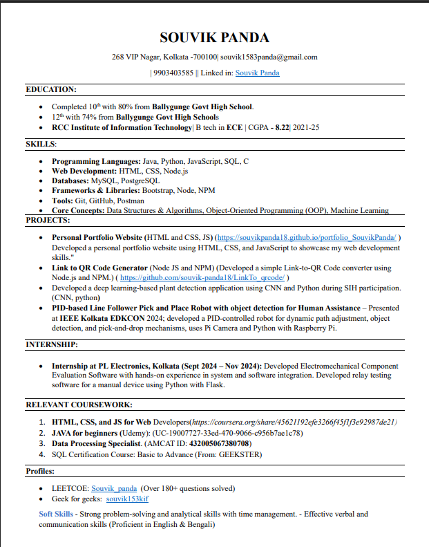 Resume Image